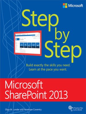 cover image of Microsoft SharePoint 2013 Step by Step